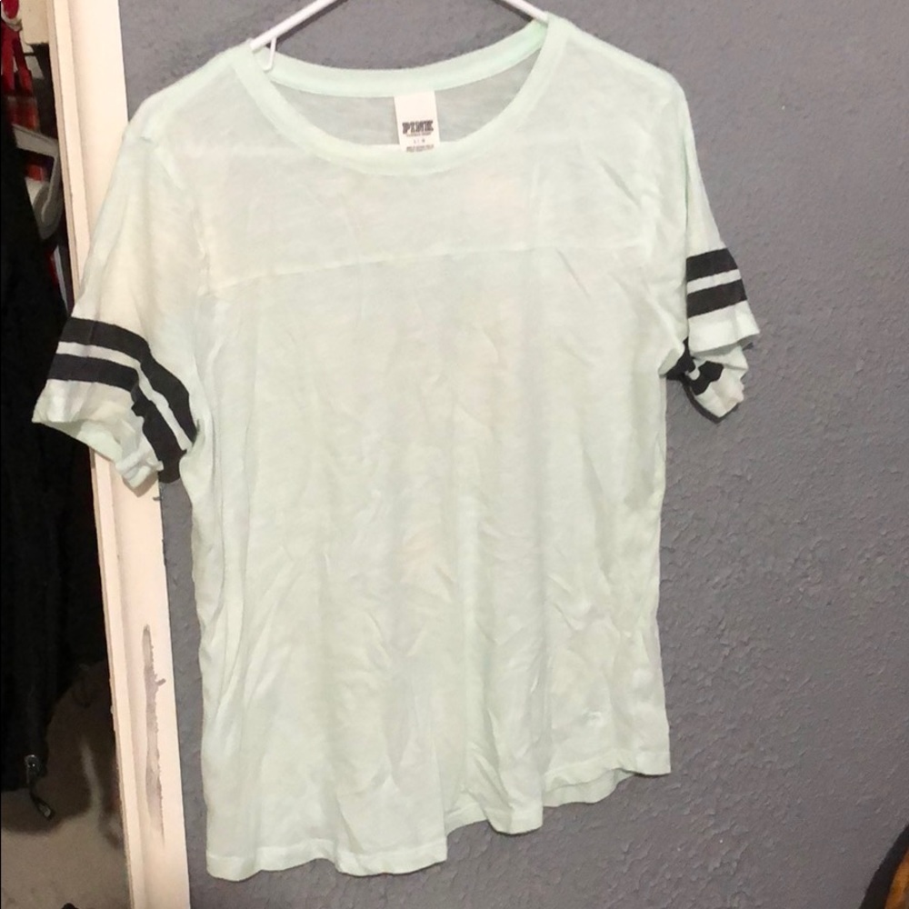 Mint green tee